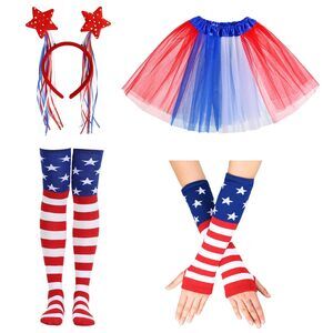 2844 Women's Patriotic 4th Of July Costume Labor Day